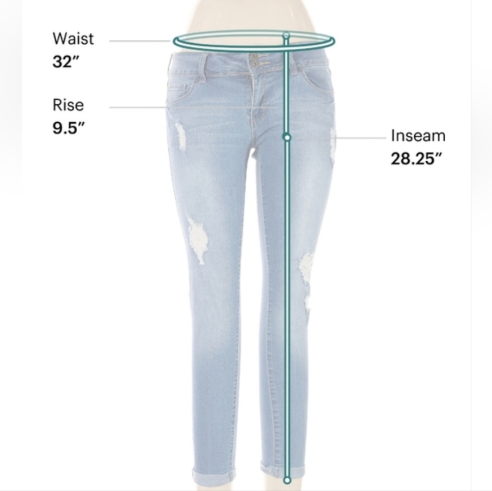 California Vintage Premium Wash Blue Jeans - Picture 8 of 8